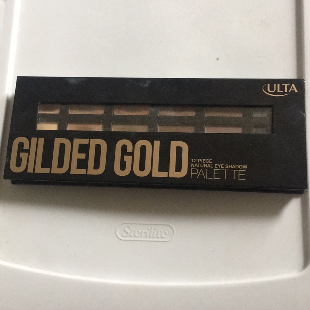 Ulta Gilded Gold eye shadow pallette